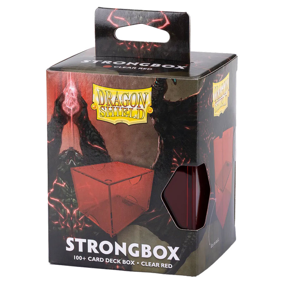 DRAGON SHIELD STRONGHOLD DECK BOX 100+ RED