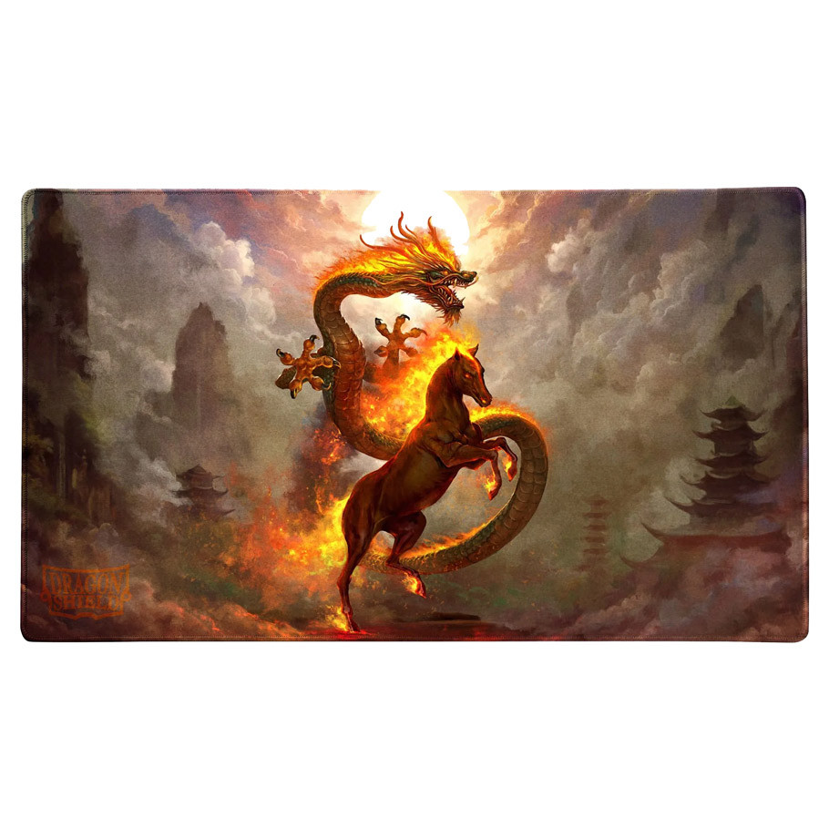 DRAGON SHIELD: PLAYMAT THE FIRE HORSE