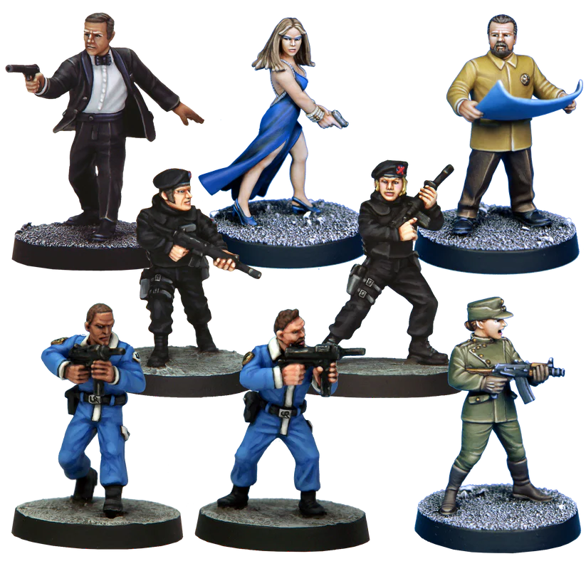 7 TV ACTION STARTER MINIATURE SET