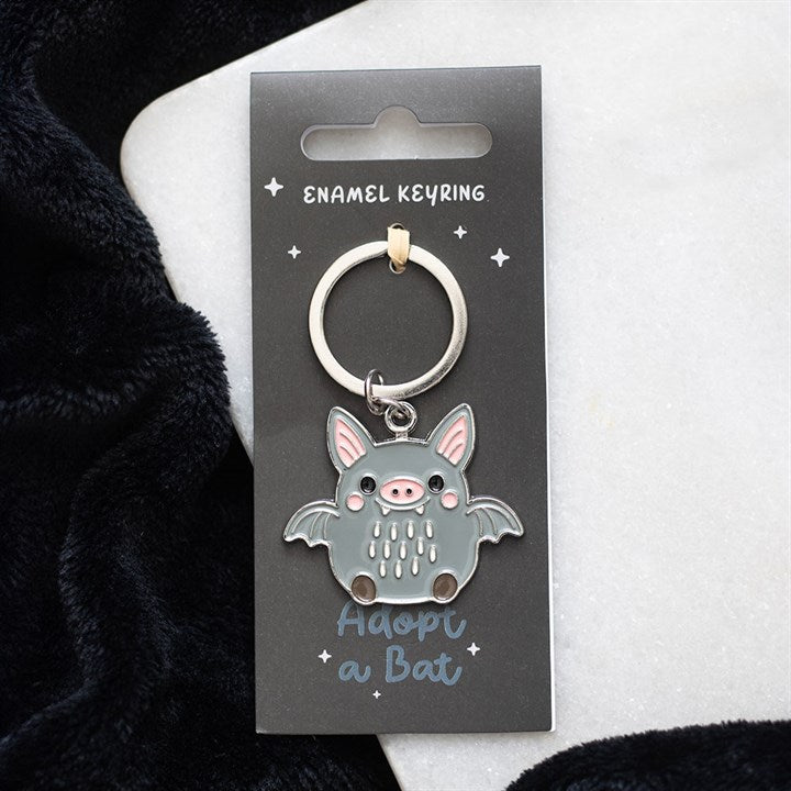 ADOPT-A-BAT KEYCHAIN