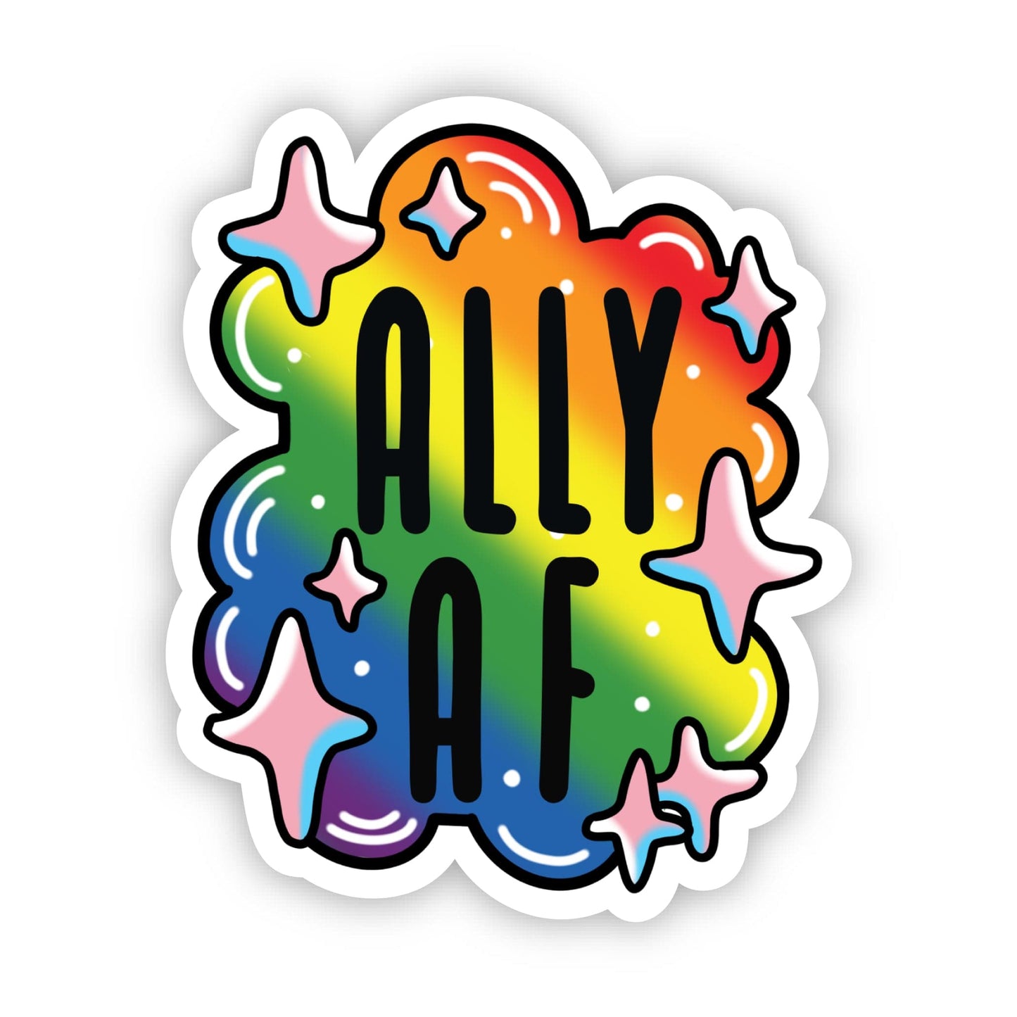 ALLY AF STICKER