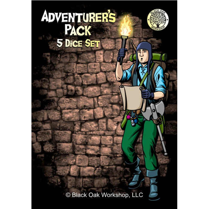 ADVENTURER'S PACK 5PC DICE SET