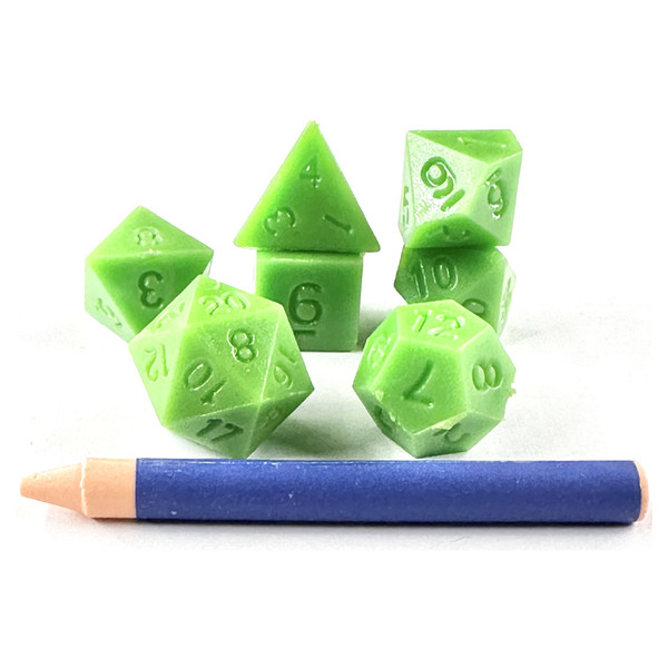 ADVANCED DICE & CRAYON: GREEN