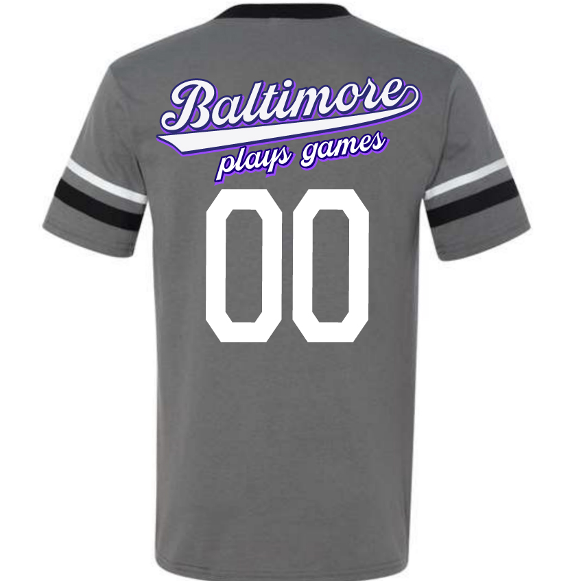 GAMES & STUFF VINTAGE BASEBALL JERSEY