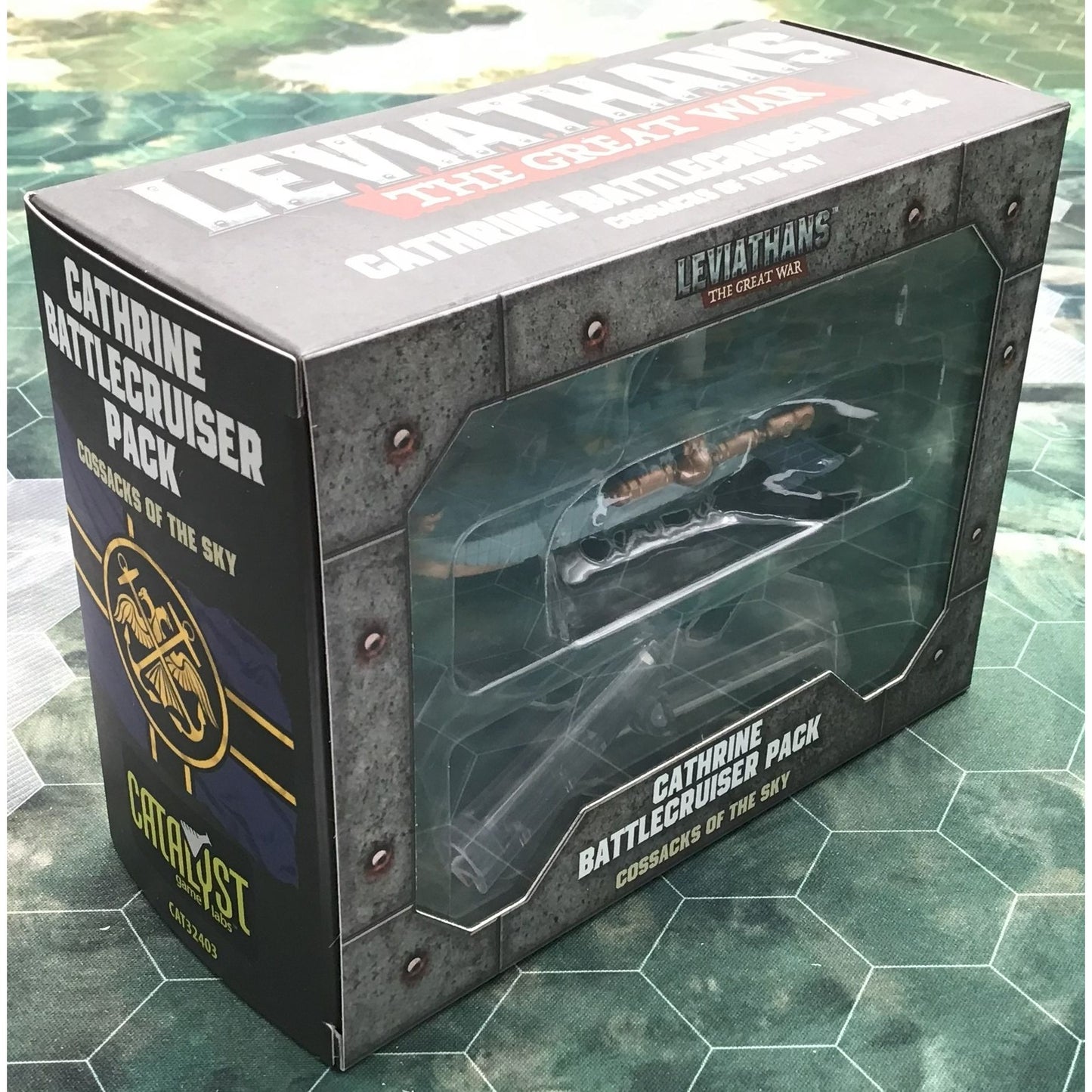 LEVIATHANS: CATHRINE BATTLECRUISER PACK (RUSSIAN)