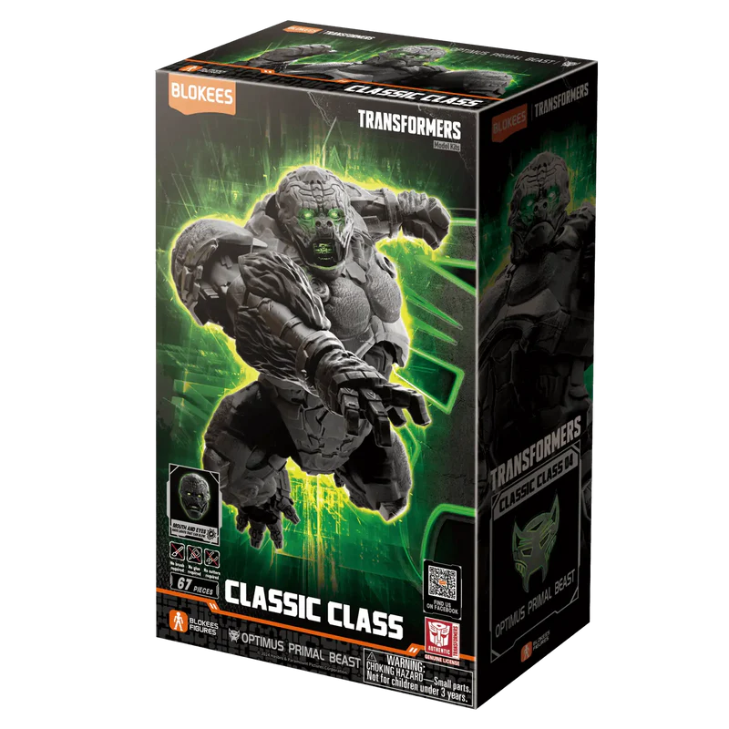 TRANSFORMERS BLOKEES CLASSIC CLASS OPTIMUS PRIMAL (BEAST)