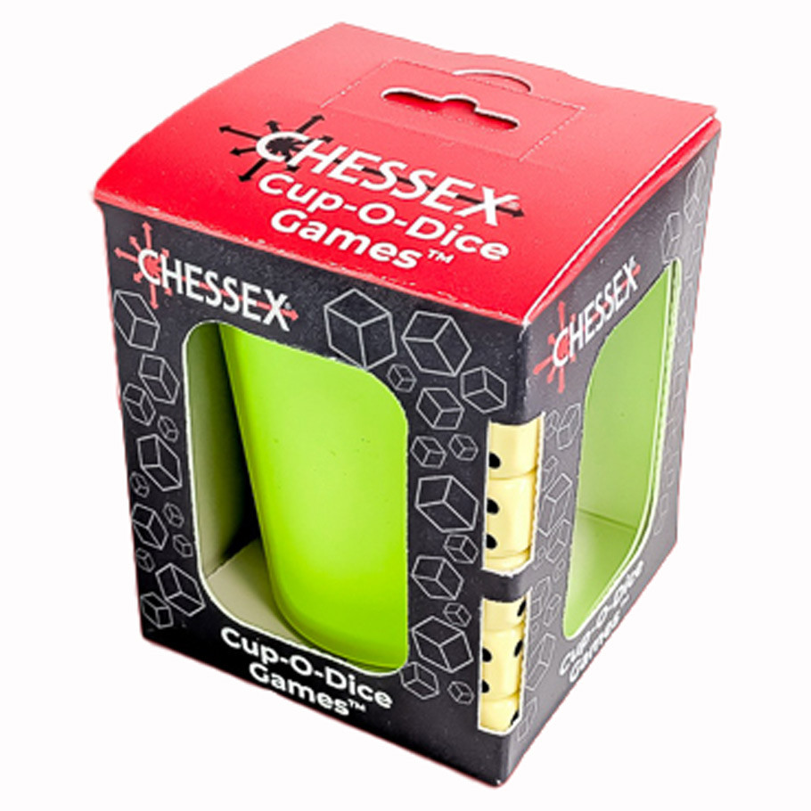 CUP-O-DICE GAMES™: NEON GREEN