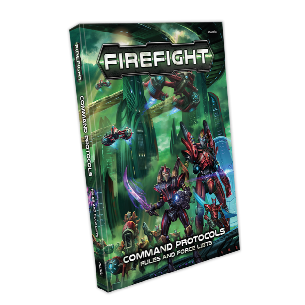 FIREFIGHT COMMAND PROTOCOLS RULEBOOK SET