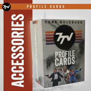 7 TV CORE RULEBOOK PROFILE CARDS (REVISED 2ND EDITION)