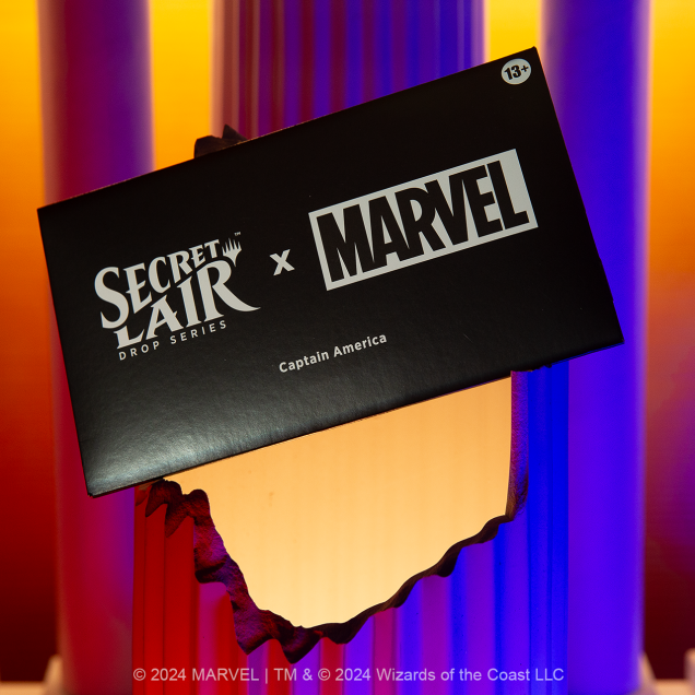 MAGIC THE GATHERING SECRET LAIR MARVEL'S CAPTAIN AMERICA NONFOIL