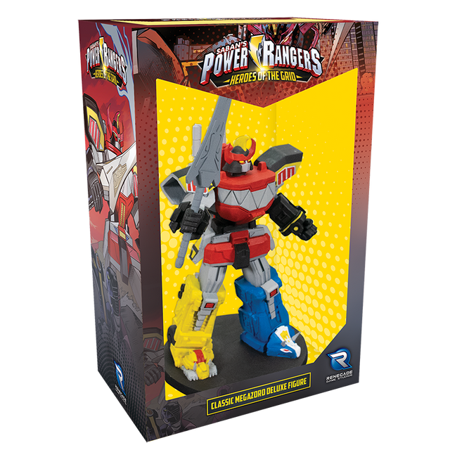POWER RANGERS HEROES OF THE GRID DELUXE PAINTED MEGAZORD FIGURE