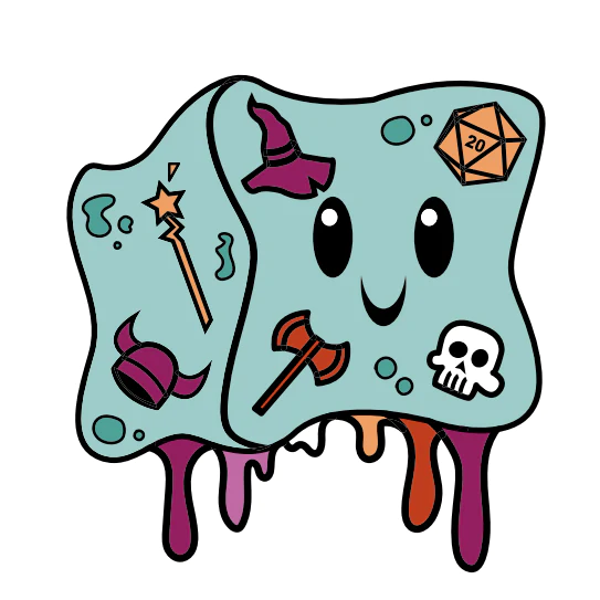 JELLY CUBE PRIDE PIN - LESBIAN