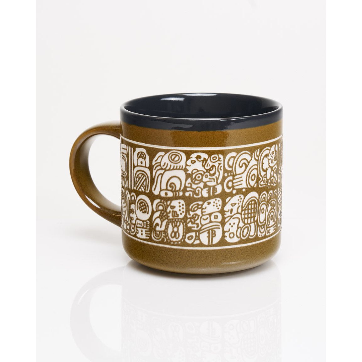 MAYAN SCRIPT SCRIPT MUG
