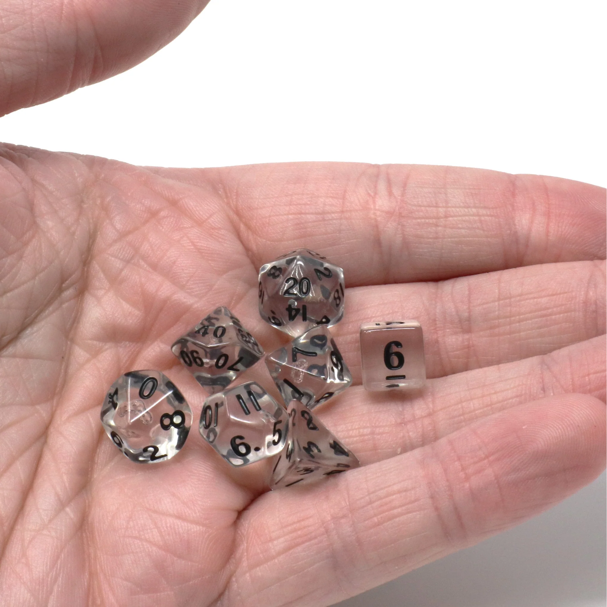 CRITLINGS CRYSTAL SONG MINI RPG 7PC DICE SET