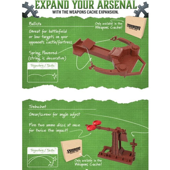 CROSSBOWS & CATAPULTS WEAPONS CACHE