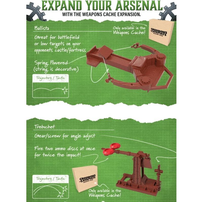 CROSSBOWS & CATAPULTS WEAPONS CACHE