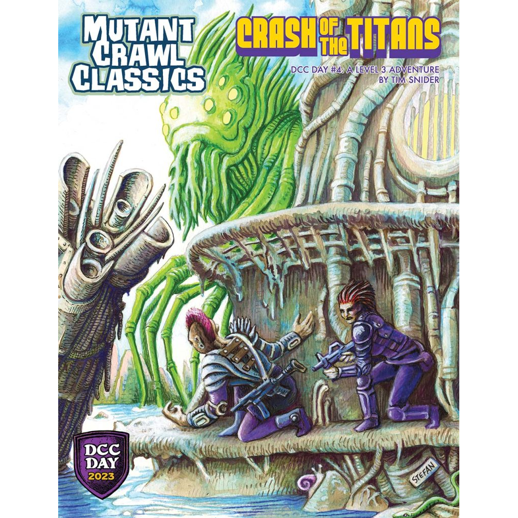MUTANT CRAWL CLASSICS CRASH OF THE TITANS