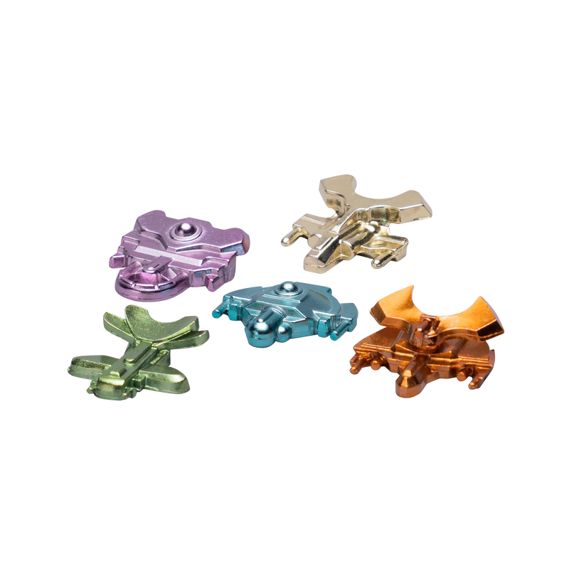 MOONRAKERS METAL SHIP TOKENS