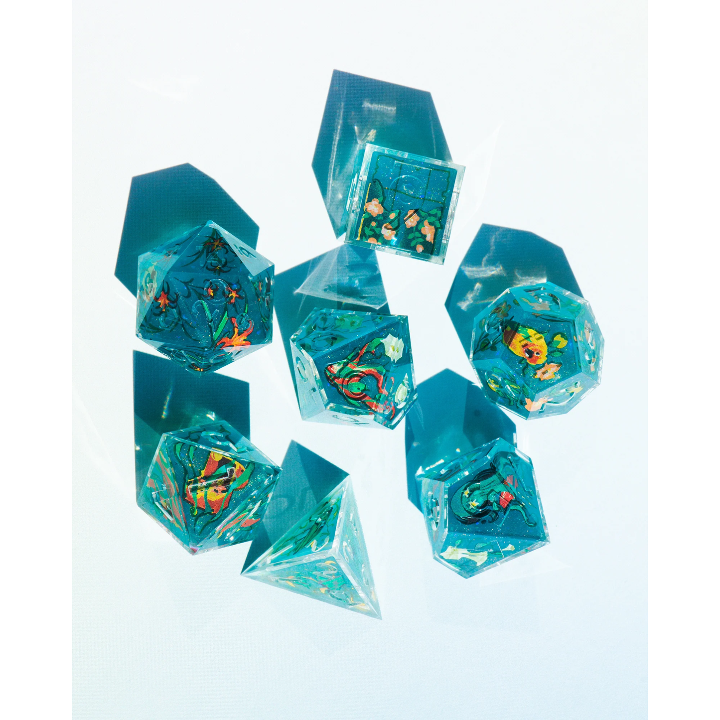 DISPEL PLANT PIRATES ICONIC 7PC DICE SET