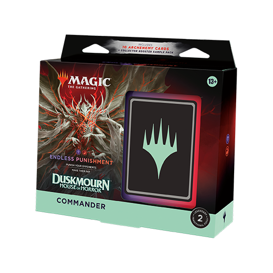 DUSKMOURN: HOUSE OF HORROR ENDLESS PUNISHMENT COMMANDER DECK