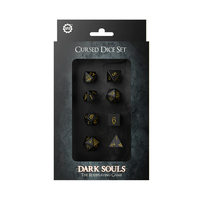 DARK SOULS RPG CURSED DICE SET