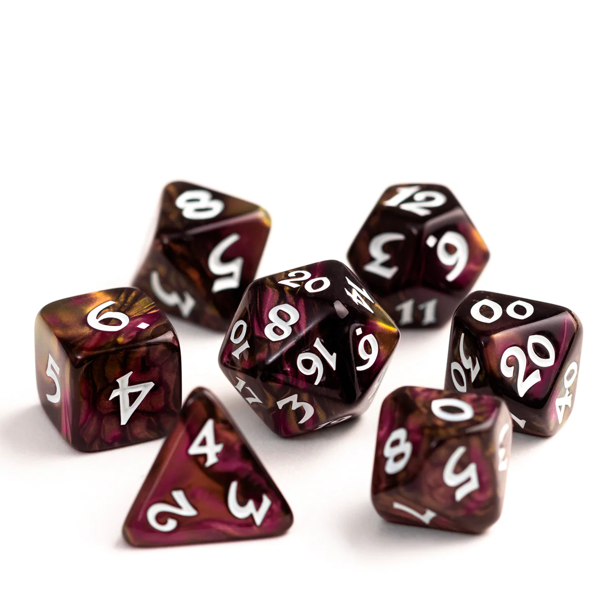 DAGDA WITH WHITE DICE SET