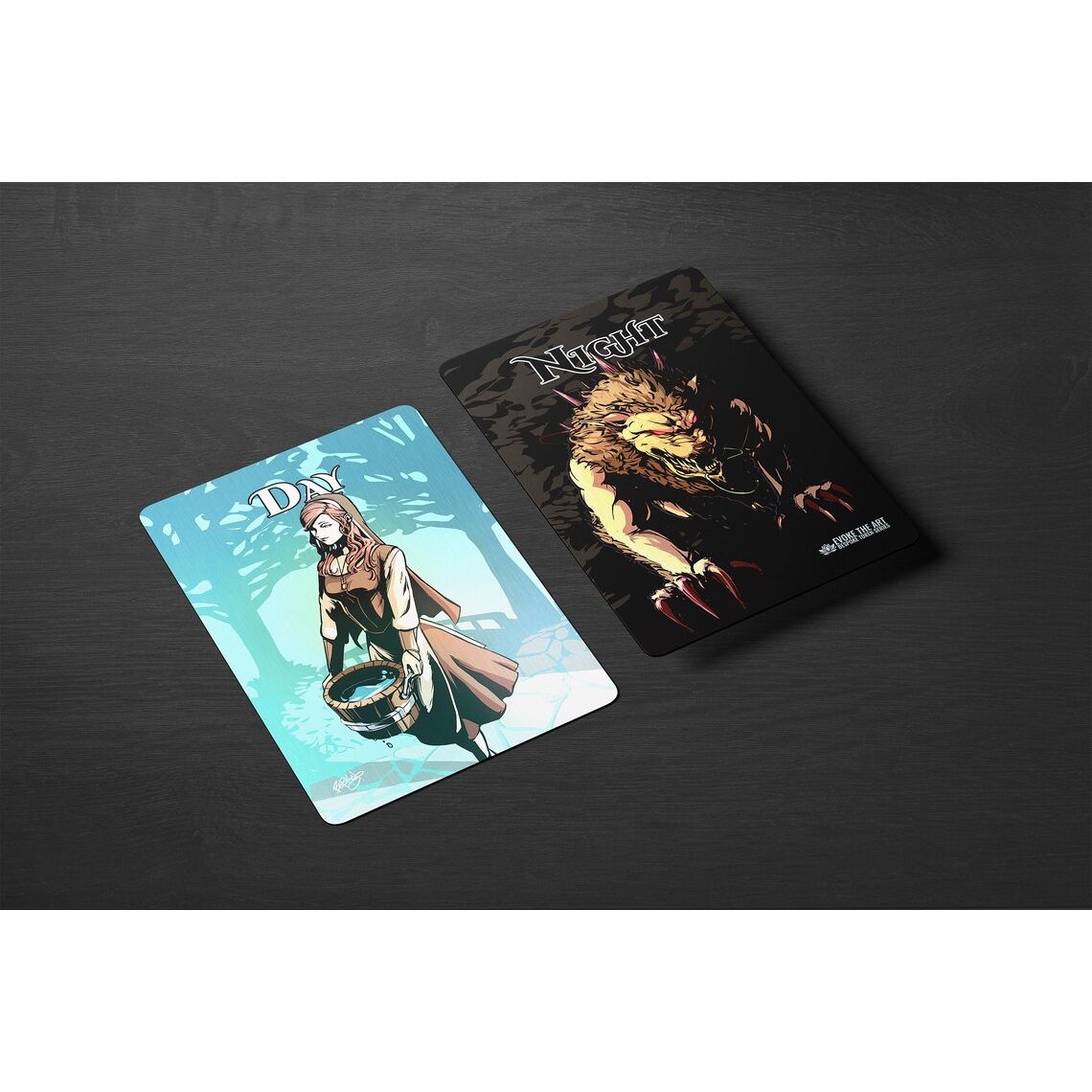 EVOKE THE ART - DAY/NIGHT METAL TOKEN