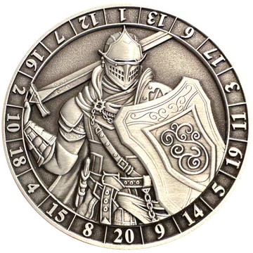 GOLIATH DICE COIN - D20 PALADIN