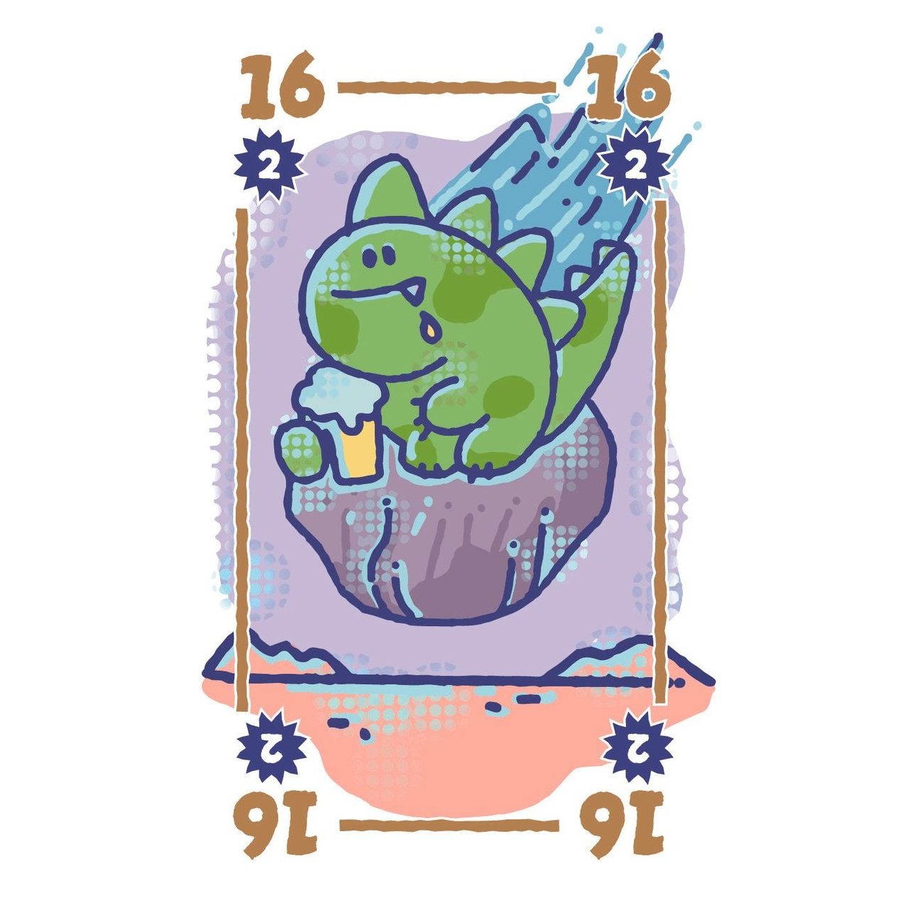 DINO TRIX TAROT ADVENTURES