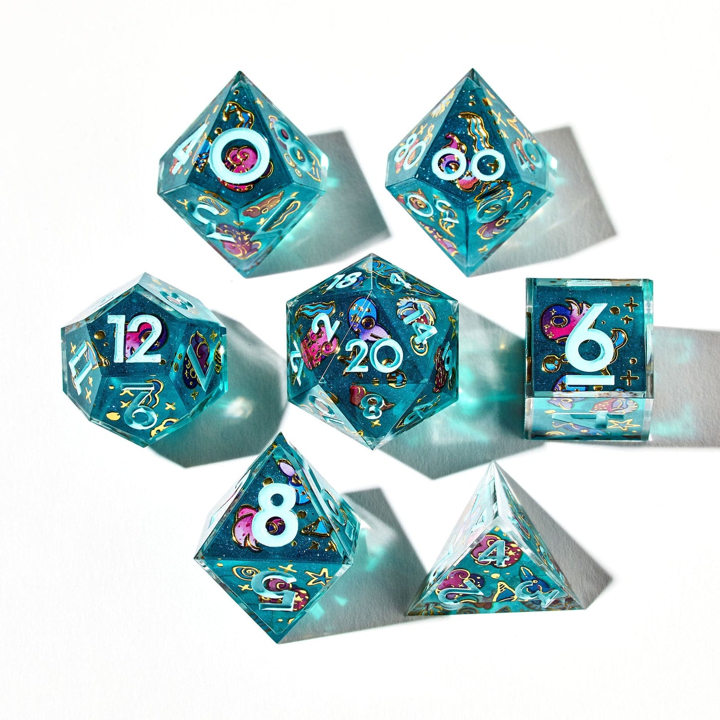 DISPEL CEPHALOPODS 7PC DICE SET