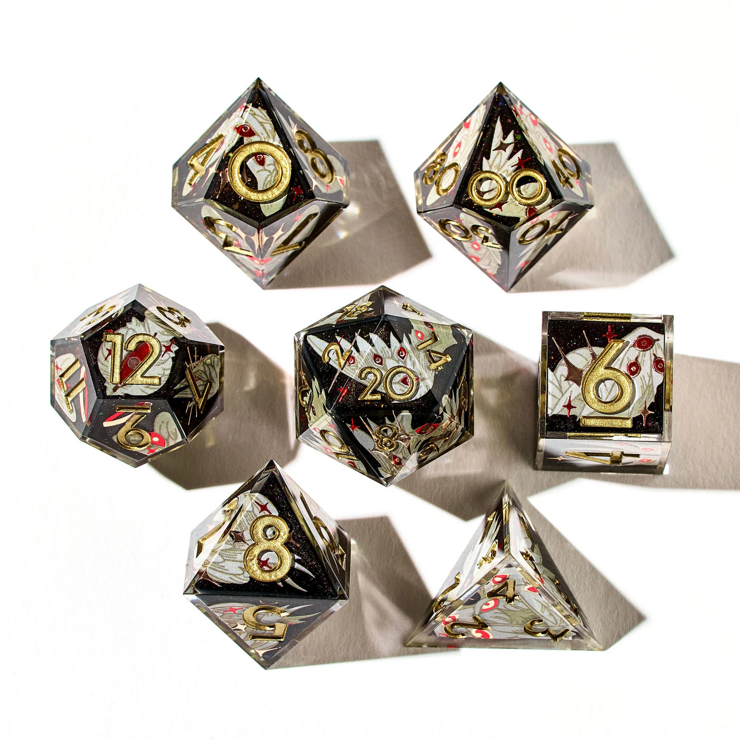 DISPEL BE NOT AFRAID ICONIC 7PC DICE SET
