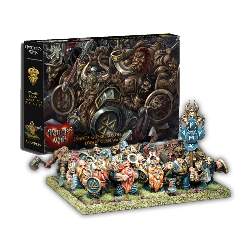 AVATARS OF WAR DWARF CLAN WARRIORS