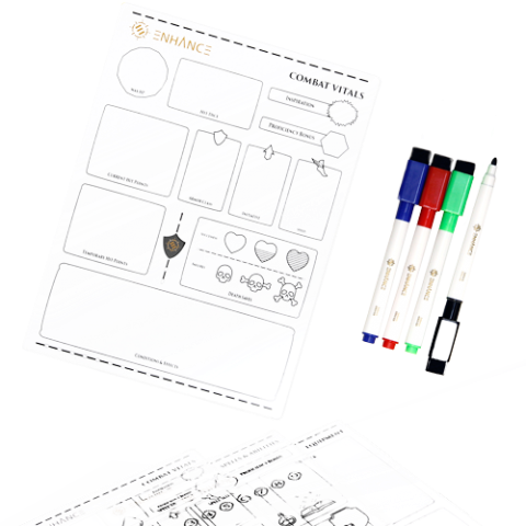 Acrylic Character Sheets