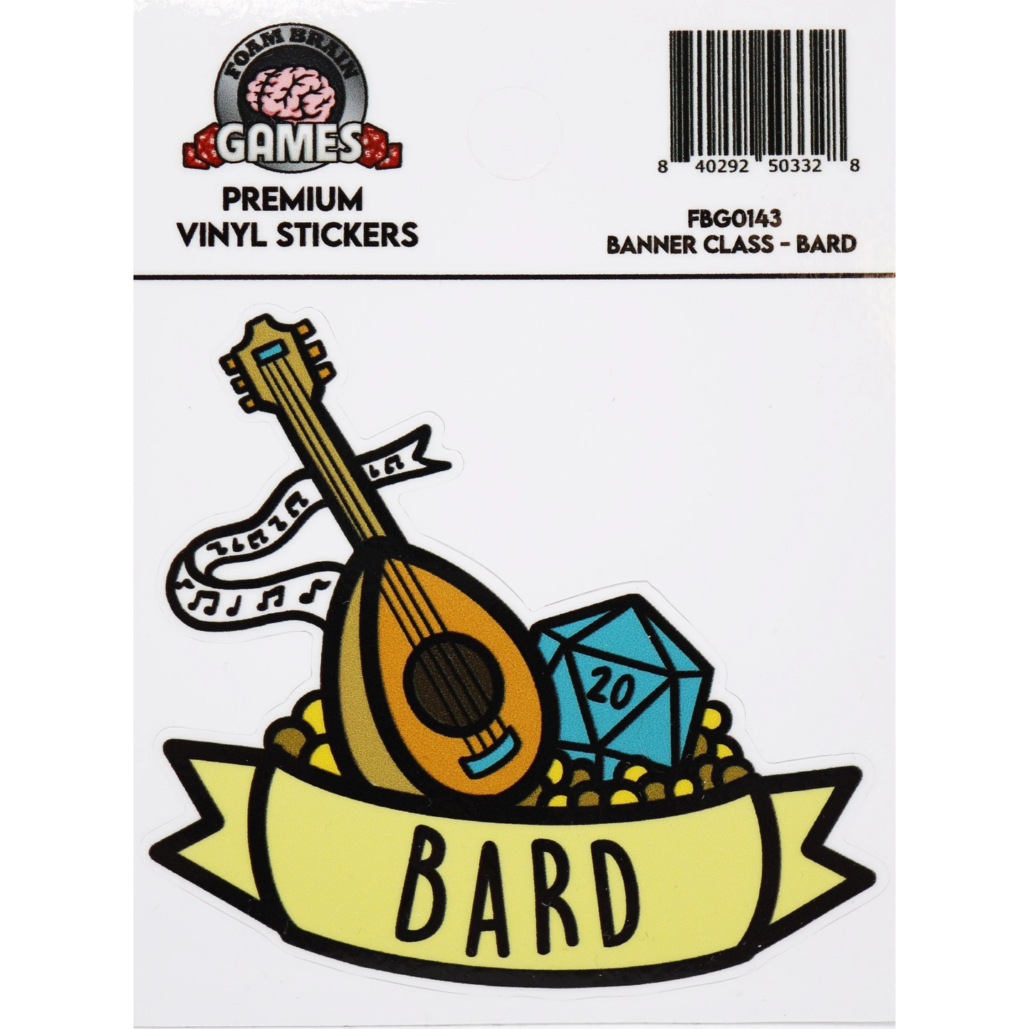 CLASS STICKER: BARD