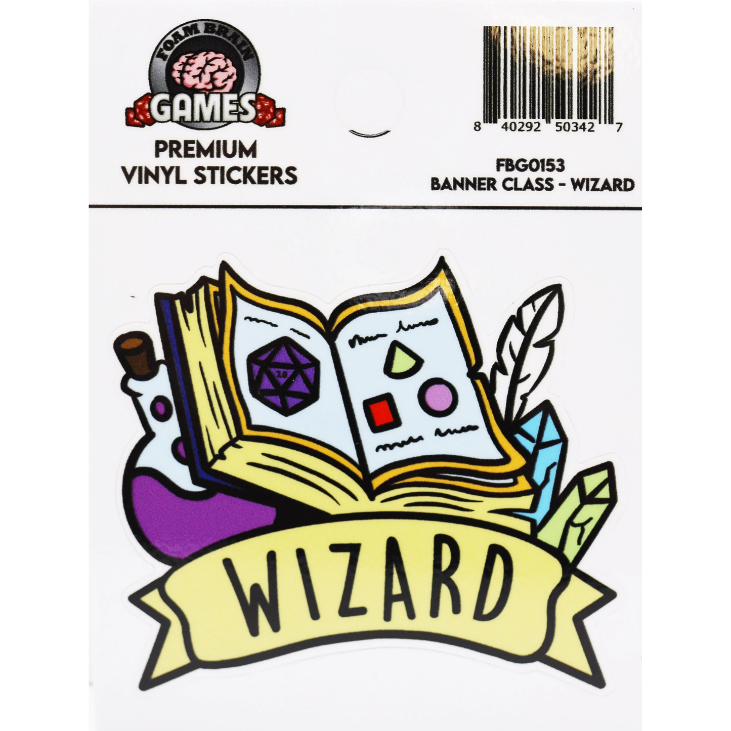 CLASS STICKER: WIZARD