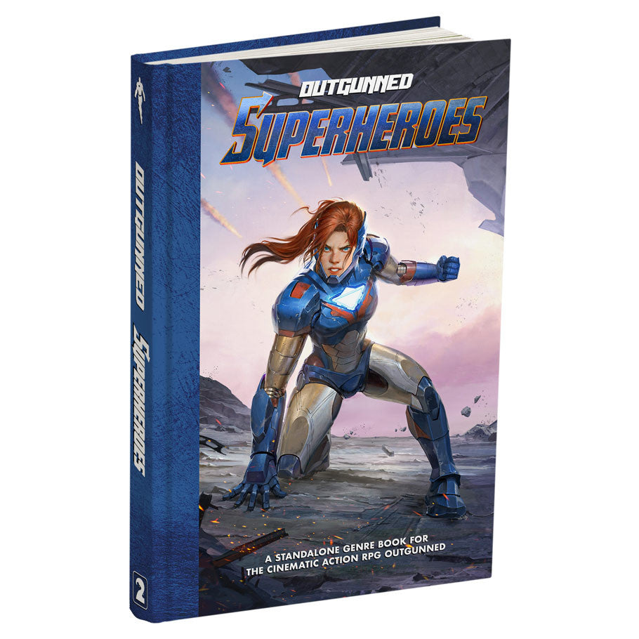 OUTGUNNED: SUPERHEROES CORE RULEBOOK