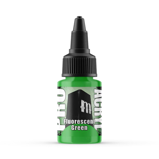 PRO ACRYL FLUORESCENT GREEN