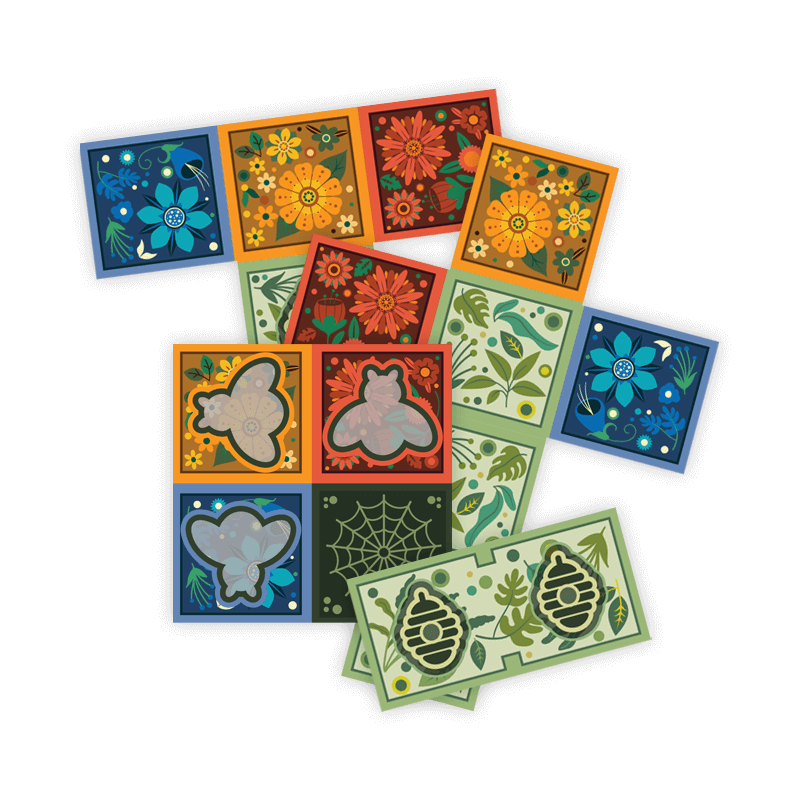 FLOWER FIELDS: PROMO TILES