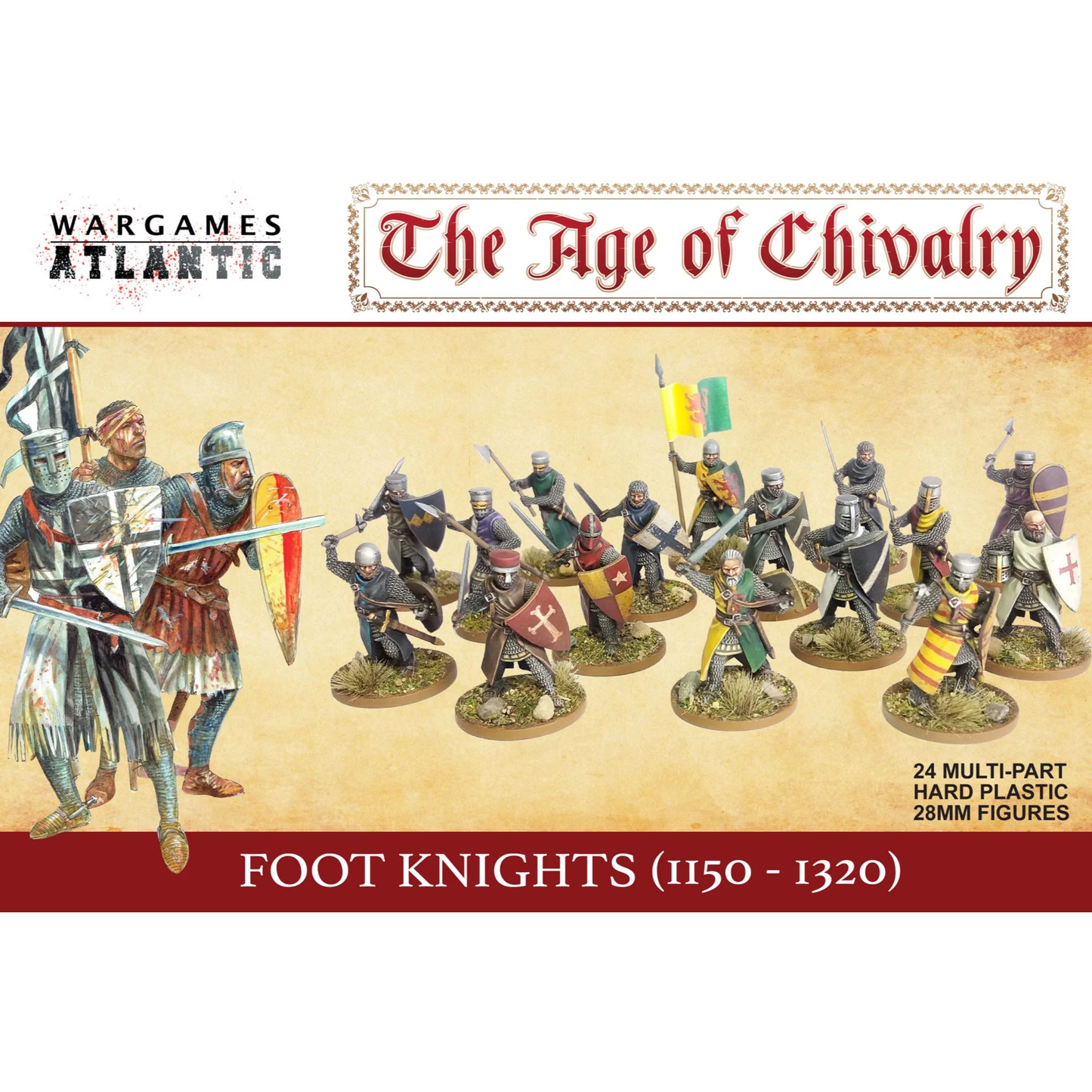 FOOT KNIGHTS (1150-1320)
