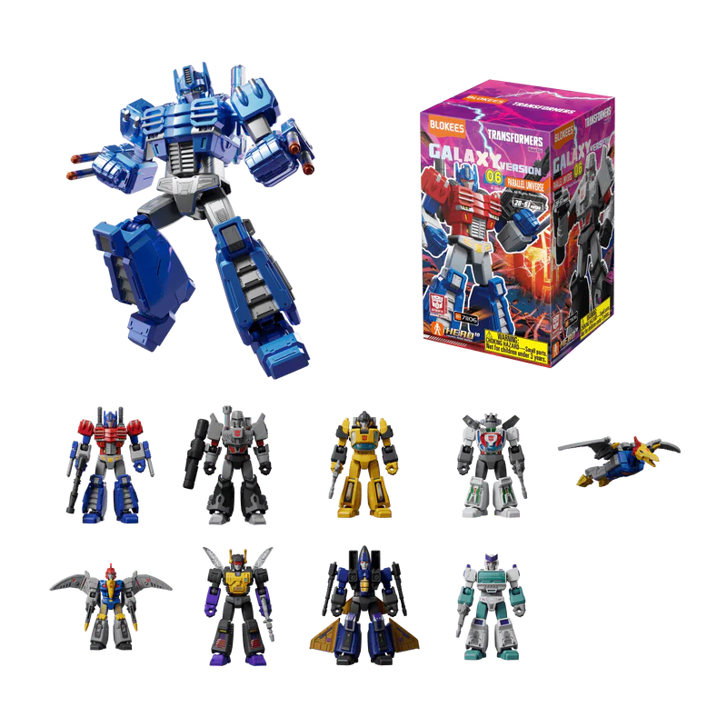 TRANSFORMERS BLOKEES GALAXY VERSION 06 PARALLEL UNIVERSE BLIND BOX