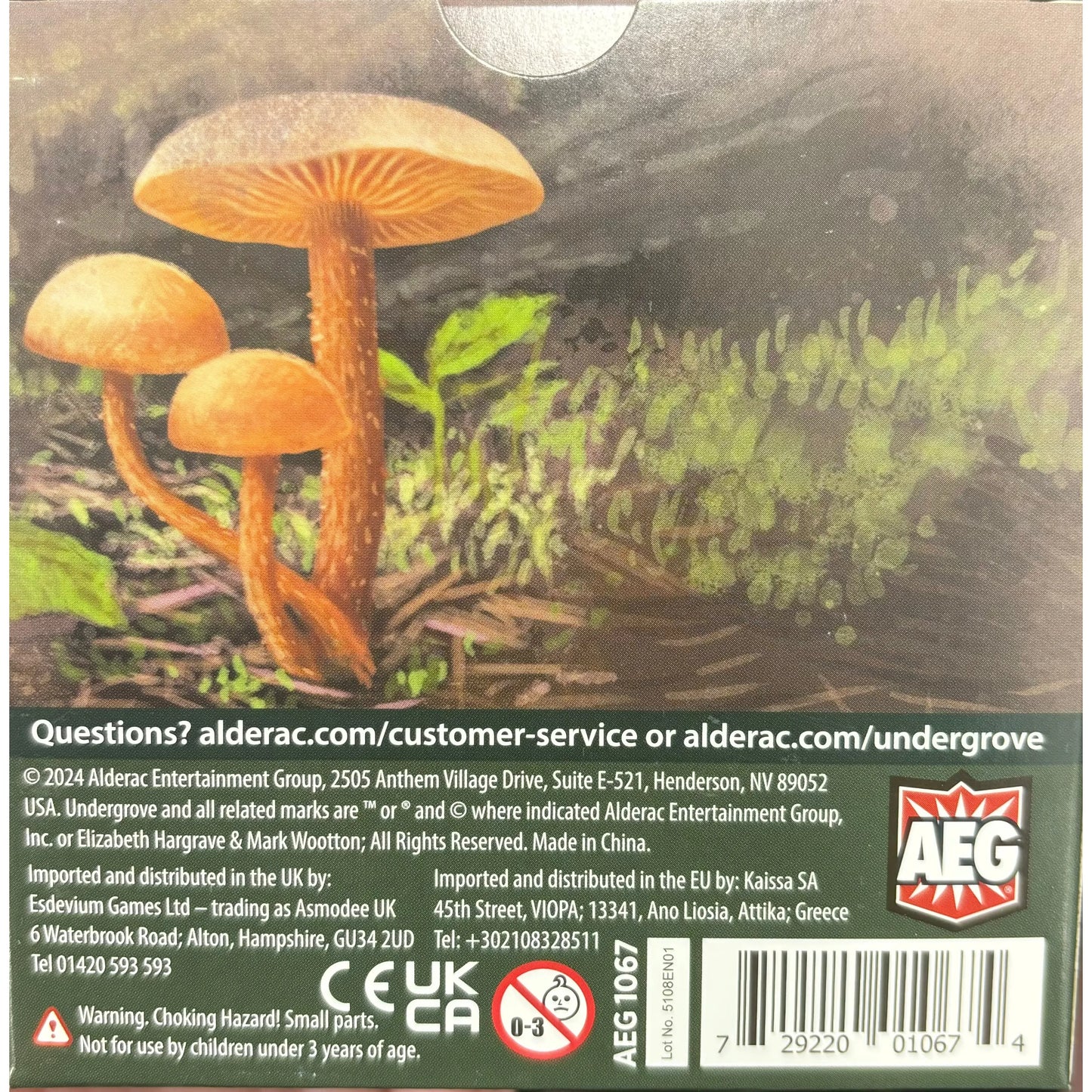 UNDERGROVE COASTER SET