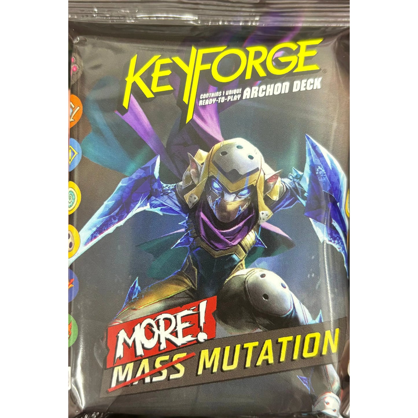 KEYFORGE MORE MUTATION DECK DISPLAY