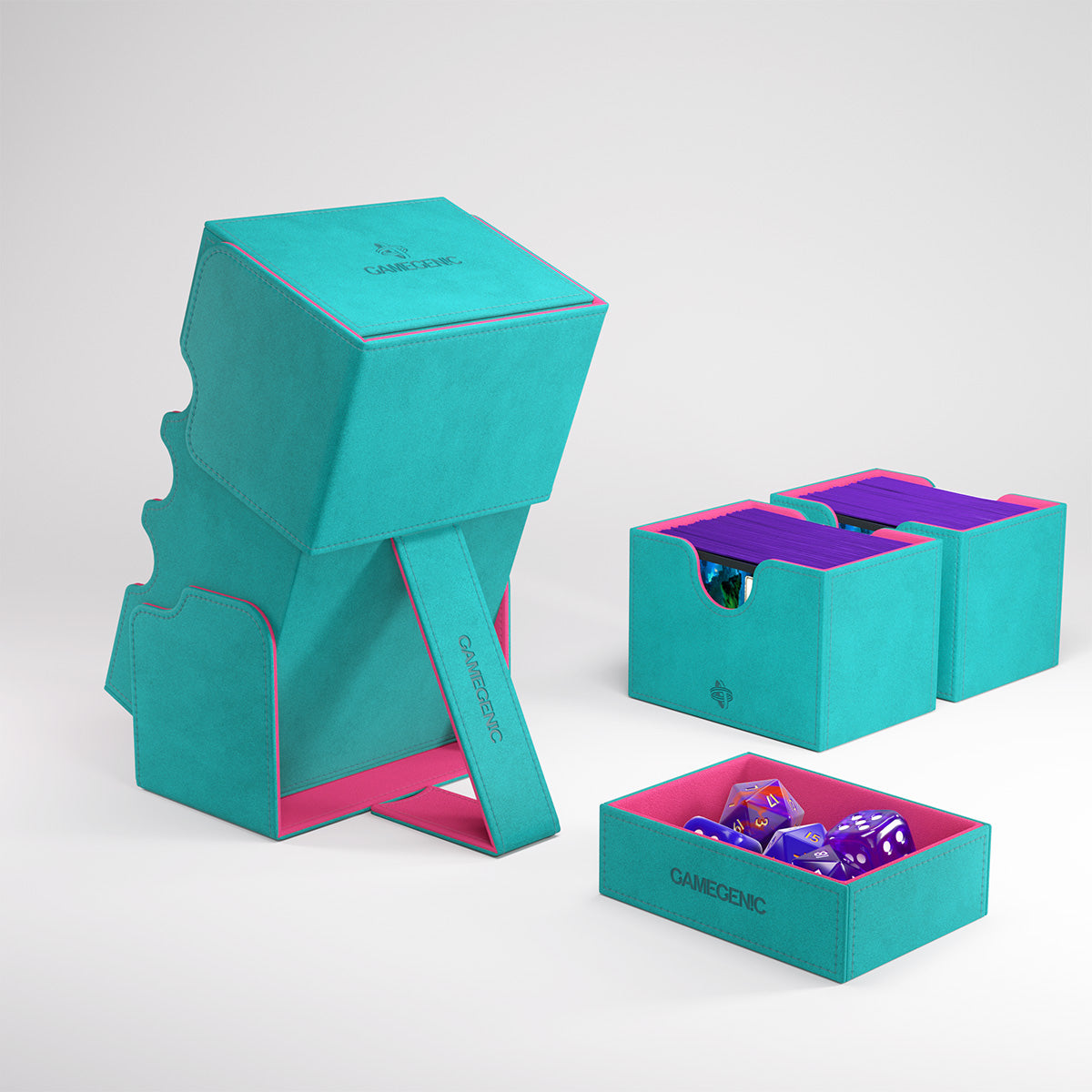 GAMEGENIC STRONGHOLD 200+ XL TEAL/PINK