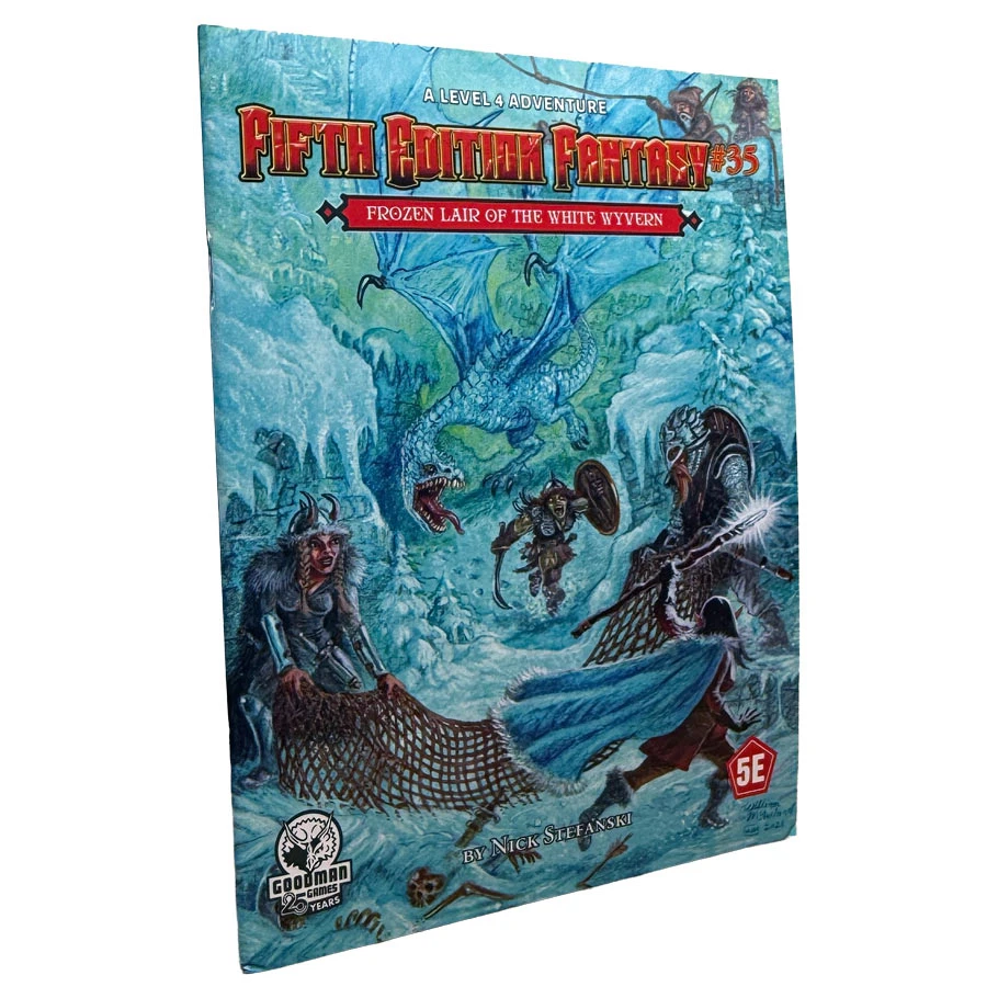 FIFTH EDITION FANTASY #35: FROZEN LAIR OF THE WHITE WYVERN