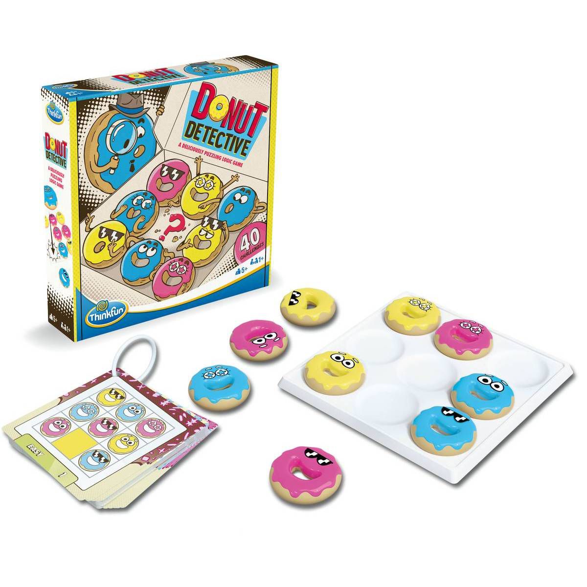 DONUT DETECTIVE PUZZLE GAME