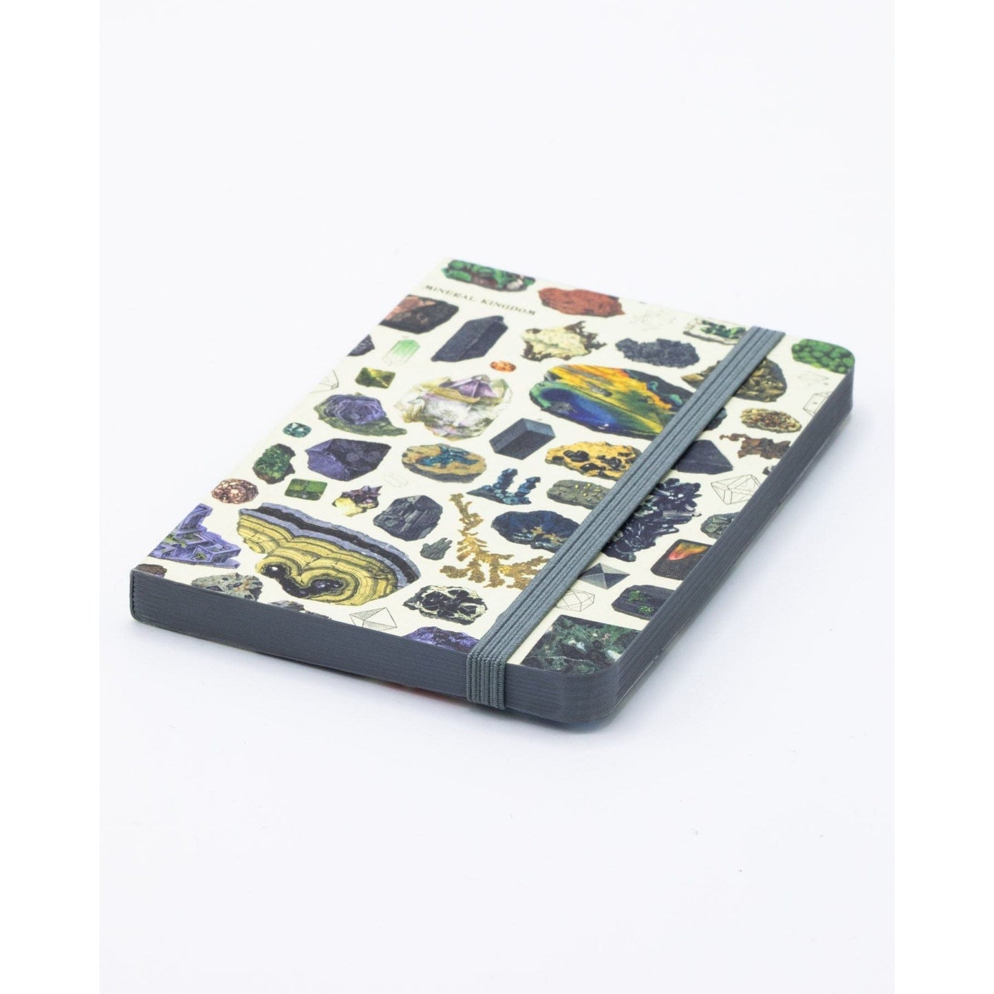 GEMS AND MINERALS BLACK MINI JOURNAL