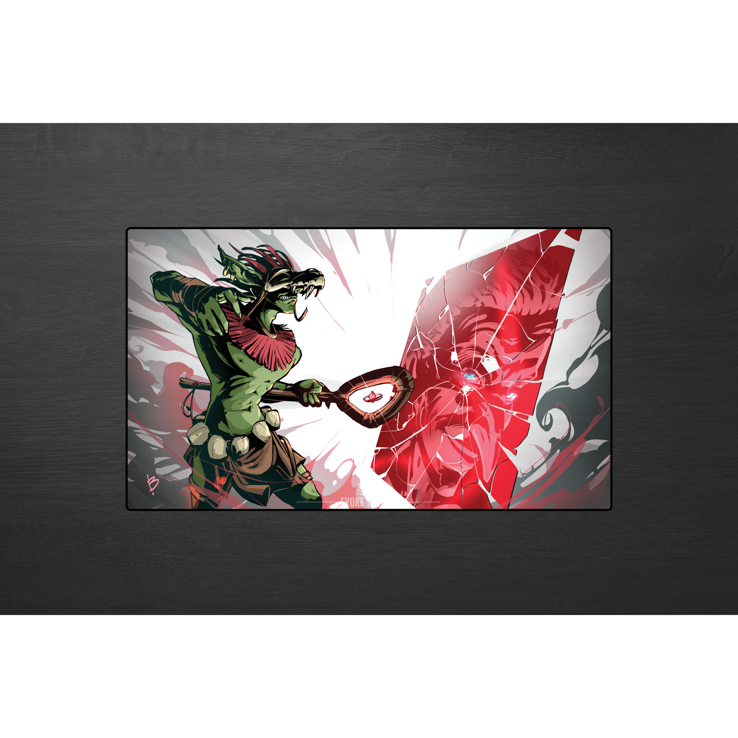 EVOKE THE ART - GOBLIN SHAMAN RITUAL (JIMDAVISMTG) PLAYMAT