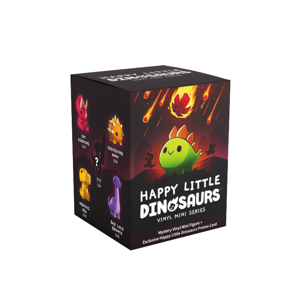 HAPPY LITTLE DINOSAURS: VINYL BLIND BOX – Games and Stuff