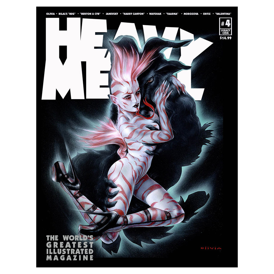 HEAVY METAL MAGAZINE ISSUE #4