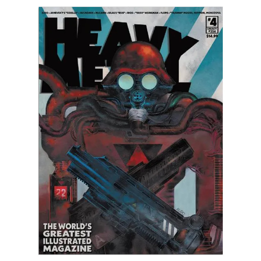 HEAVY METAL MAGAZINE ISSUE #4